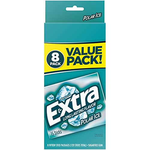 Extra, Polar Ice Sugarfree Gum, 120 ct von EXTRA