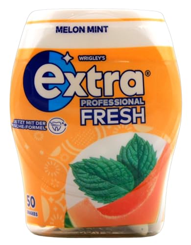 Extra Professional Fresh Melon Mint Kaugummi, 12er Pack (12 x 50 Dragees) von EXTRA