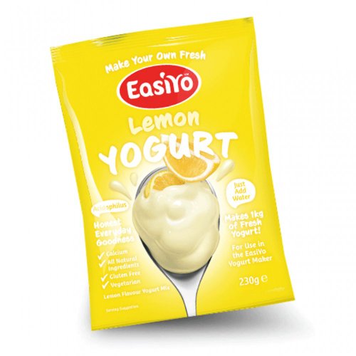 Easiyo Lemon Flavoured Yogurt Base Sachet - 1 x 230g von EasiYo