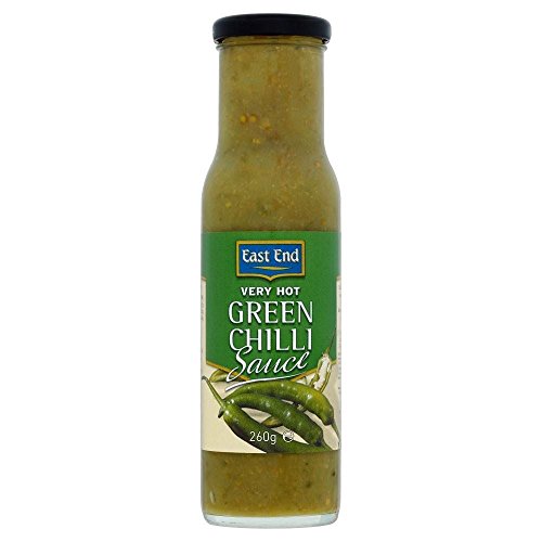 East End Sehr Heiß Grüne Chilisauce (260G) von East End