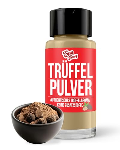 Easy Yummy Trüffelpulver (60g), Trüffel Gewürz pulver mit Authentischem Trüffelaroma von Easy Yummy