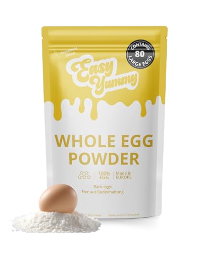 Easy Yummy Volleipulver zum Kochen 1kg, 100% Eipulver von Easy Yummy