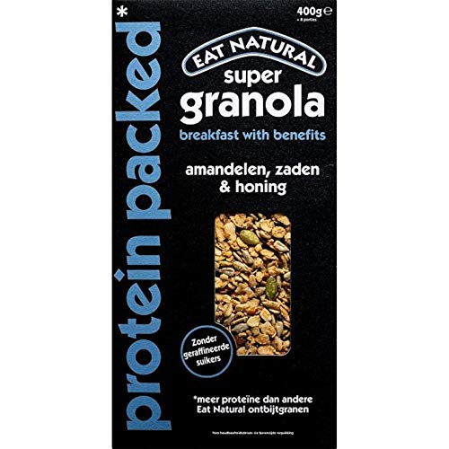 Eat Natural Super Granola Proteïn Amandel-Zaden Mandelsamen 400G von Eat Natural