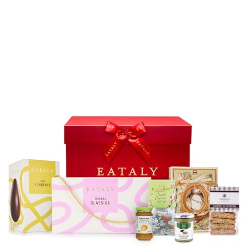 Eataly – Gastronomischer Osterkorb mit köstlichen süßen Produkten – Golosa Ostern – Set mit 7 raffinierten Produkten für ein sehr süßes Osterfest! von Eataly