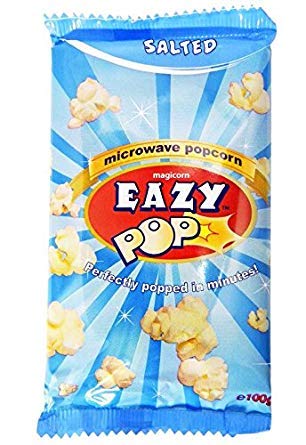 Eazy Pop - Gesalzenes Popcorn - 3 x 100 g von GREAT BRITISH TRADING LIMITED