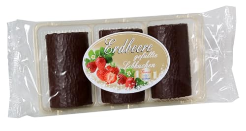 Pulsnitzer Gefüllte Erdbeerschnitten (1x125 g) von Echte Pulsnitzer