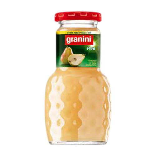 Getränke und Mixer 24 Einheiten Box Granini Pera 100% Exprimido con Pulpa Kleine Flasche 20 cl von Eckes-Granini Ibérica SA