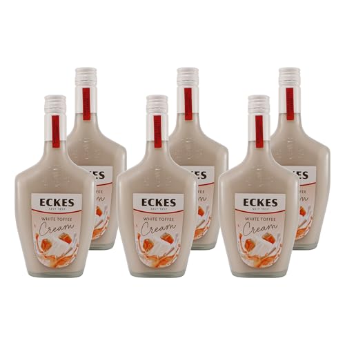 Eckes White Toffee Cream Likör (6 x 0,5L) von Eckes