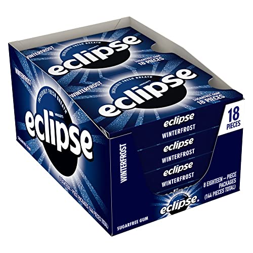 Eclipse Sugar Free Gum, Winterfrost, 18 Piece Packages (Pack of 8) von Unbekannt