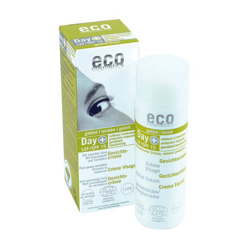 Gesichtscreme LSF15 getönt von Eco Cosmetics