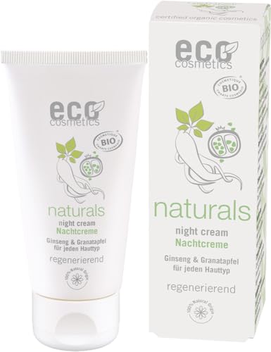 Nachtcreme mit Ginseng und Bio Granatapfel von Eco Cosmetics