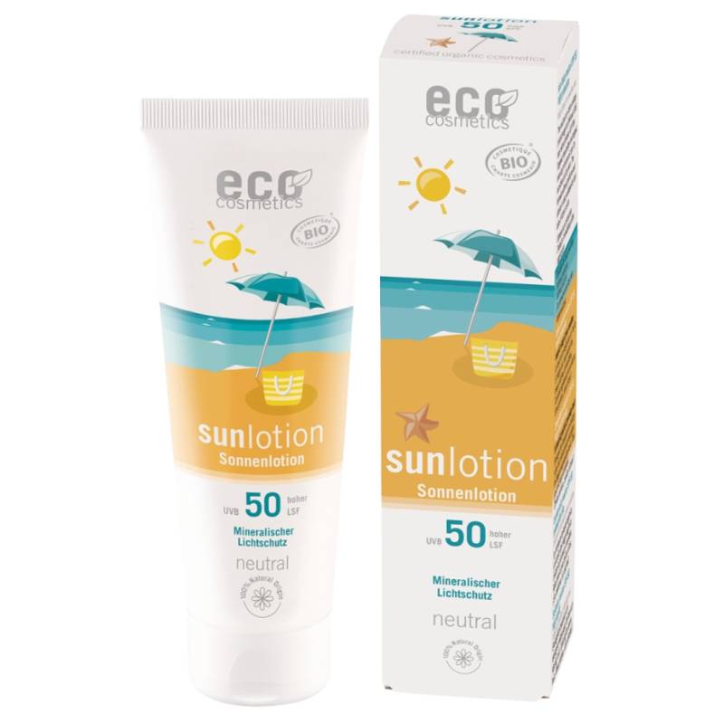 Sonnenlotion LSF50 neutral von Eco Cosmetics