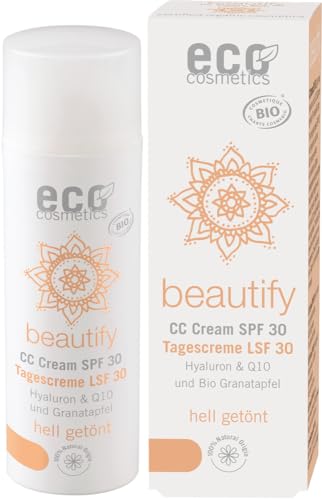 beautify CC Creme LSF 30 hell von Eco Cosmetics