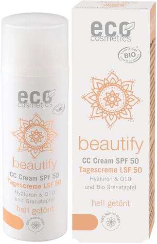 beautify CC Creme LSF 50 hell 12 x 50 ml von Eco Cosmetics