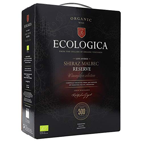 Ecologica Shiraz&Malbec Reserve 12,5% 3 ltr. von Ecologica