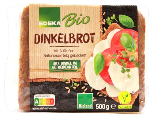 Edeka Bio Dinkelbrot, 12er Pack (12 x 500g) von Edeka Bio