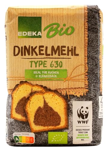 Edeka Bio Dinkelmehl Type 630, 10er Pack (10 x 1kg) von Edeka Bio