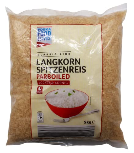 Classic Line Langkorn Spitzenreis Parboiled, 1er Pack (1 x 5kg) von Edeka Food Service