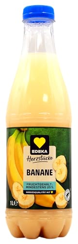 Edeka Herzstücke Banane Saft, 12er Pack (12 x 1 l) EINWEG von Edeka Herzstücke