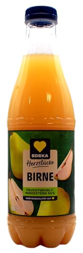 Edeka Herzstücke Birne Fruchtsaft, 12er Pack (12 x 1 l) EINWEG von Edeka Herzstücke