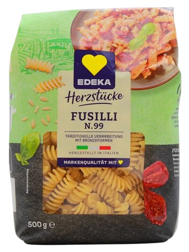 Edeka Herzstücke Fusilli N.99, 10er Pack (10 x 500g) von Edeka Herzstücke