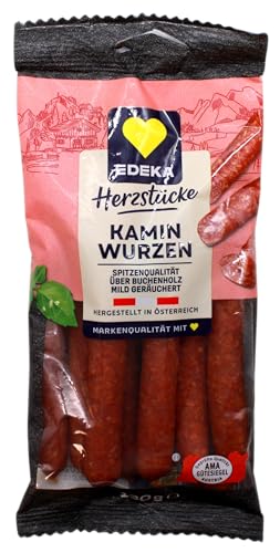 Edeka Herzstücke Kaminwurzen, 10er Pack (10 x 130g) von Edeka Herzstücke