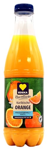 Edeka Herzstücke Karibische Orange Saft, 12er Pack (12 x 1 l) EINWEG von Edeka Herzstücke