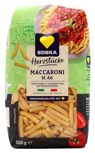 Edeka Herzstücke Maccaroni N.46, 12er Pack (12 x 500g) von Edeka Herzstücke