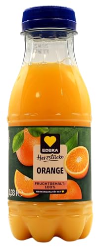 Edeka Herzstücke Orangensaft, 24er Pack (24 x 0.33 l) EINWEG von Edeka Herzstücke