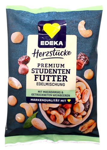 Edeka Herzstücke Premium Studentenfutter Edelmischung, 10er Pack (10 x 200g) von Edeka Herzstücke