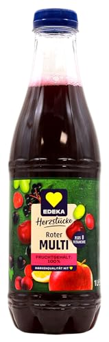 Edeka Herzstücke Roter Multi Saft, 12er Pack (12 x 1 l) EINWEG von Edeka Herzstücke