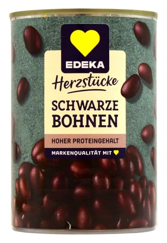 Edeka Herzstücke schwarze Bohnen, 12er Pack (12 x 265g) von Edeka Herzstücke