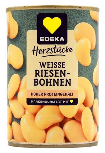 Edeka Herzstücke weisse Riesenbohnen, 12er Pack (12 x 240g) von Edeka Herzstücke