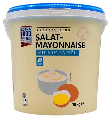 Classic Line Salat-Mayonnaise mit 50% Rapsöl, (1 x 10 Kg) von Edeka