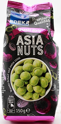 Edeka Asia Nuts Wasabi Style, 7er Pack (7 x 150g) von Edeka