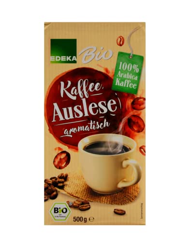 Edeka Bio Kaffee Auslese 100% Arabica Kaffee, 6er Pack (6 x 500g) von Edeka