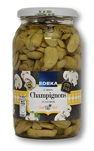 Edeka Champignons 2. Wahl in Scheiben,6er Pack (6 x 530g) von Edeka