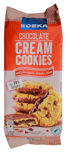 Edeka Chokolate Cream Cookies, 12er Pack (12 x 210g) von Edeka