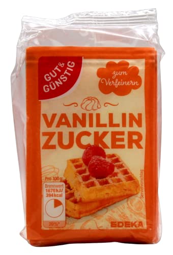 Edeka Gut & Günstig Vanillinzucker, 27er Pack (27 x 120g) von Edeka