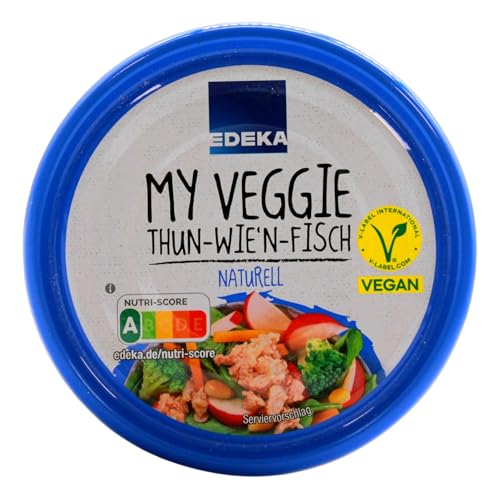 Edeka My Veggie Thun-Wie'n-Fisch Naturell vegan, 12er Pack (12 x 150g) von Edeka