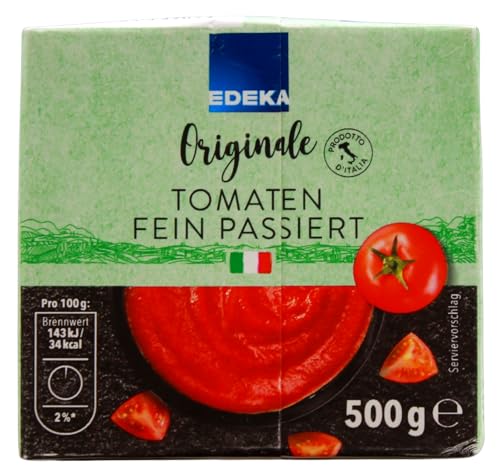 Edeka Originale Tomaten fein passiert, 12er Pack (12 x 500g) von Edeka