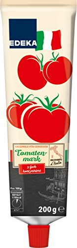 Edeka Tomatenmark 3-fach konzentriert, 6er Pack (6 x 200g) von Edeka