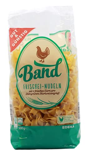 Gut & Günstig Bandnudeln, 10er Pack (10 x 500g) von Edeka