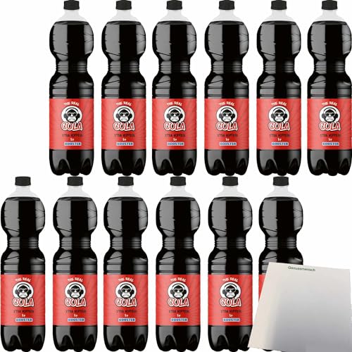 The Real Cola Xtra Koffein by Booster PET DPG (12x1,5L Flasche) + usy Block von Edeka