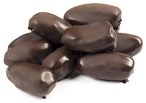 Edelmond Bio Dattel in 100% Schokolade. Gesunde Trockenfrucht in herber Kakaobohne. Vegan, nur 2 Zutaten (175g) von Edelmond