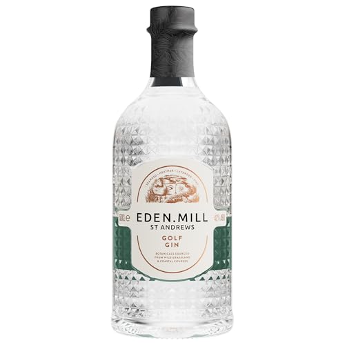 Eden Mill | Golf Gin | 500 ml | 42% Vol. | Duft von frischem Koriander & Wacholder | Leichte Spuren von Anis | Geschmack von Rhabarber & Malve mit Wacholder | Perfekt als Geschenk geeignet von Eden Mill