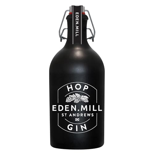 Eden Mill | Hop Gin | 500 ml | 46% Vol. | Gin aus Schottland | Leichtes Aroma | Mix aus frischen Blumen, Koriander & Hopfen | Pikante Frische um Geschmack | Ein Klassiker der nicht fehlen darf von Eden Mill