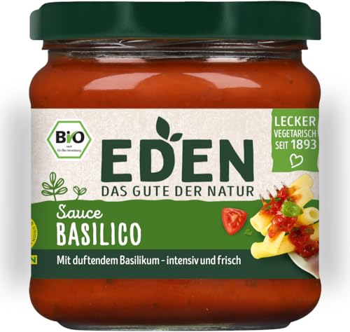 Sauce Basilico Bio 1 x 375 gr von Eden