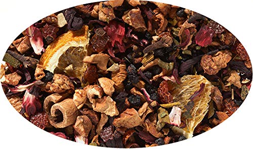 Eder Gewürze - Früchteteemischung Feuerzangenbowle Rotwein-Orange-Zimt-Note aromatisiert - 100g von Eder Gewürze