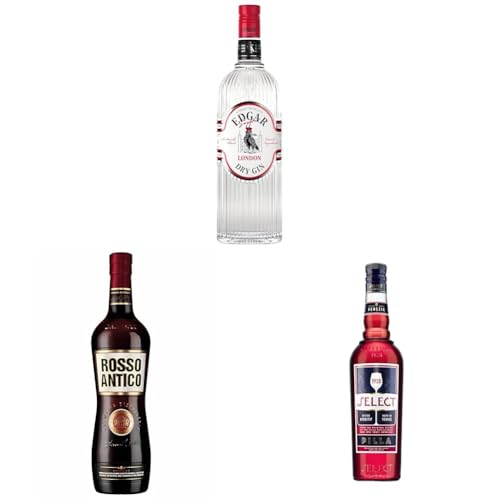 Negroni Cocktail Set | Select Aperitivo 70cl + Rosso Antico Vermouth 75cl + Edgar Sopper Gin 70 cl von Edgar Sopper